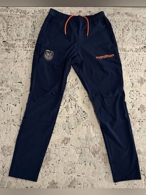 Marathon Authentic Ecuador National Team Soccer Training Navy Pants Men’s Size L